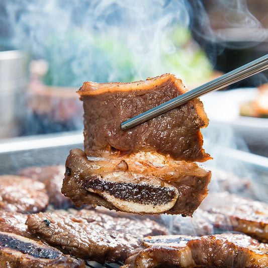 Marinated LA Galbi (Marinated Sliced Short Rib) (7 Strips, 900g)