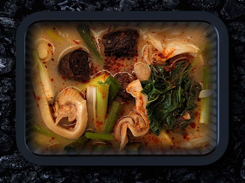 순대국 / Korean Blood Sausage Soup
