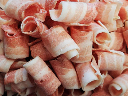 Shaved Frozen Pork Belly (900g)